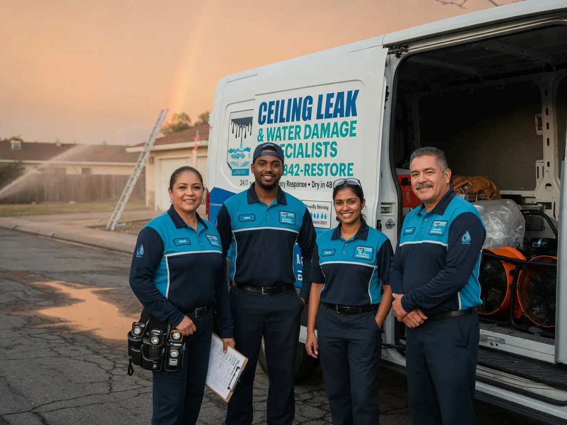 Ceiling Leak Cleanup company in Cooksburg, PA