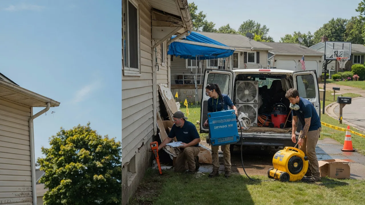 Ceiling Leak Cleanup in Cooksburg, PA near me