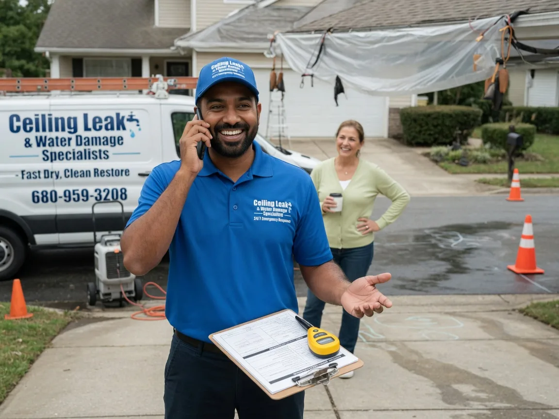 Ceiling Leak Cleanup Cooksburg, PA FAQs